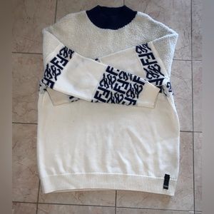 Authentic Fendi Wool Sweater, Size XL
